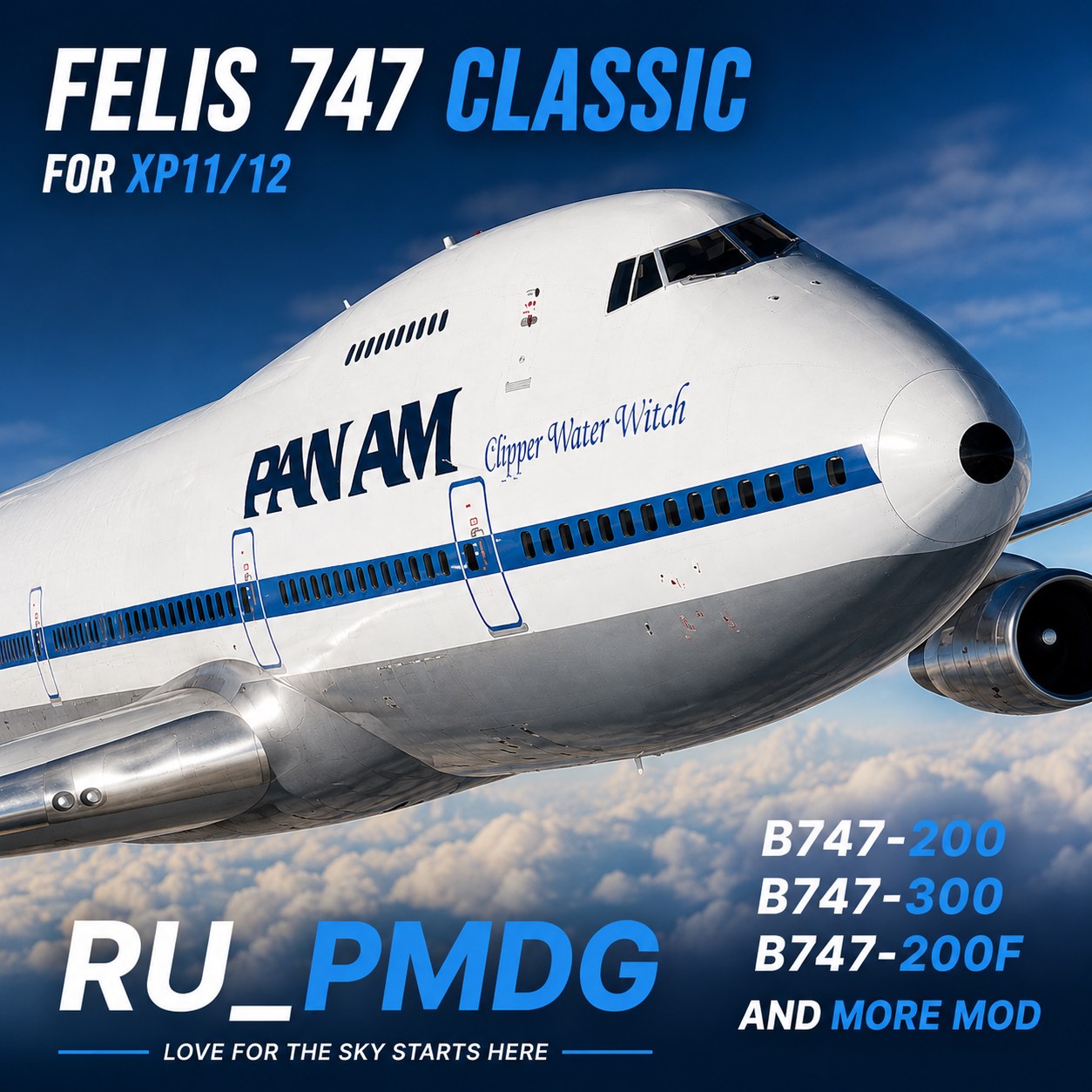 Felis 747-200 X-Plane11/12