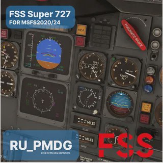 FSS Super Boeing 727 MSFS20/24