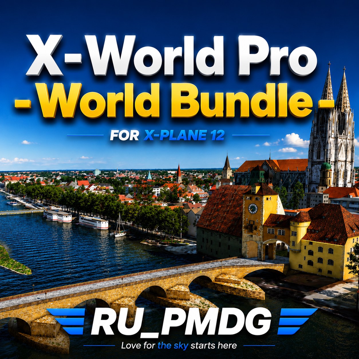 simHeaven X-World Pro - World Bundle for X-Plane 12