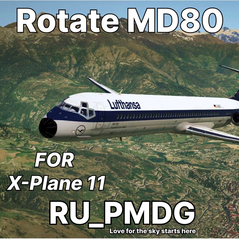 Rotate MD-80 Pro for X-Plane 11