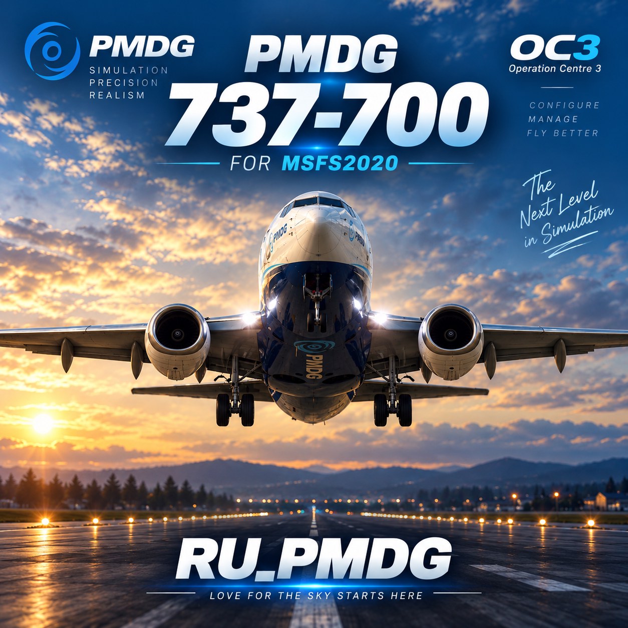 PMDG 737-700 MSFS2020 OC3