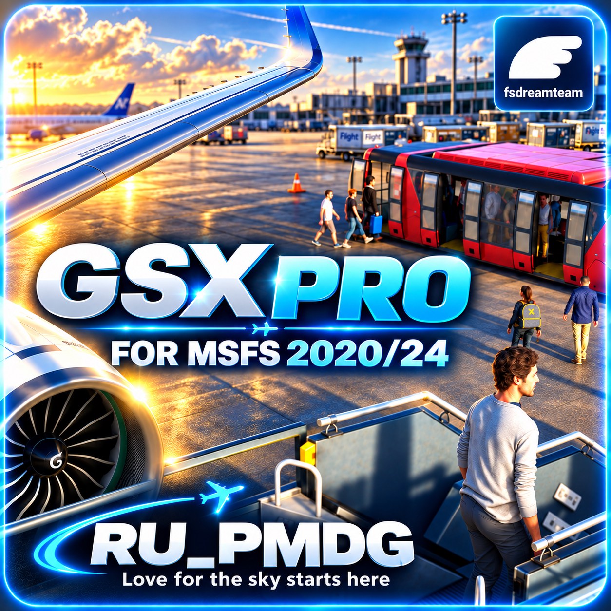 GSX GROUND SERVICES PRO MSFS24/20