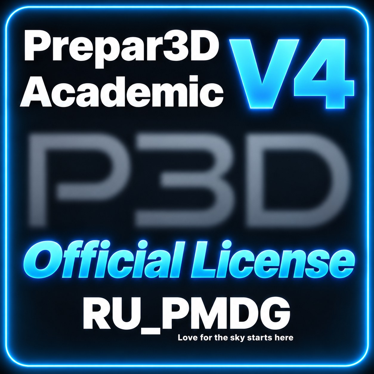 Prepar3D Version 4 Academic License