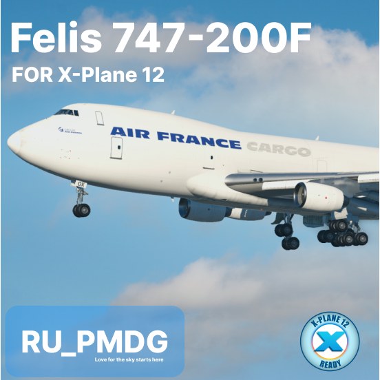 Felis 747-200F (Cargo) X-Plane 12