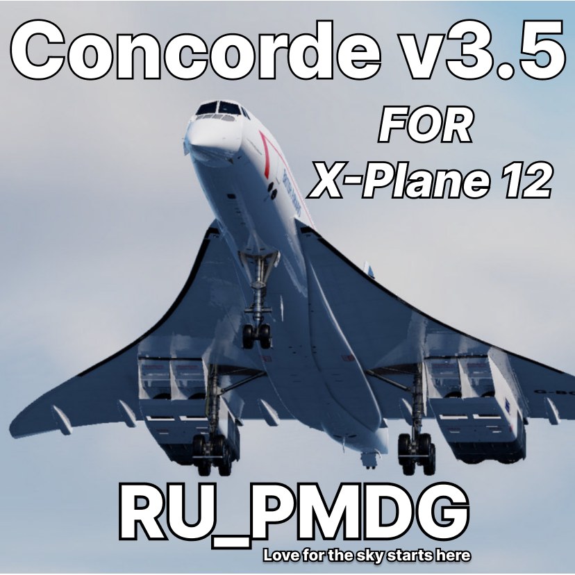 Concorde FXP V3 for X-Plane 12