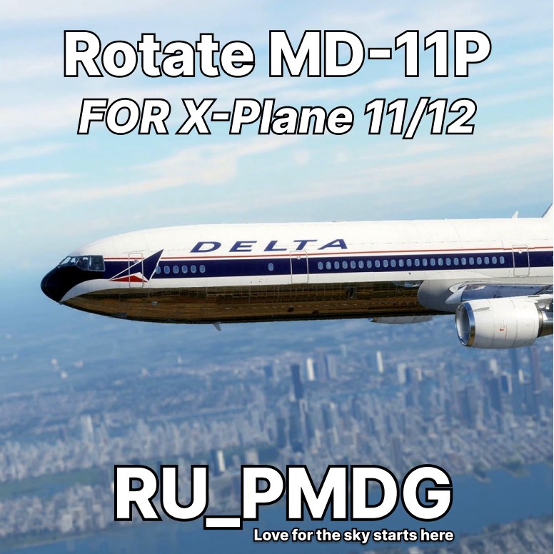 Rotate MD-11 Passenger for X-Plane 11/12