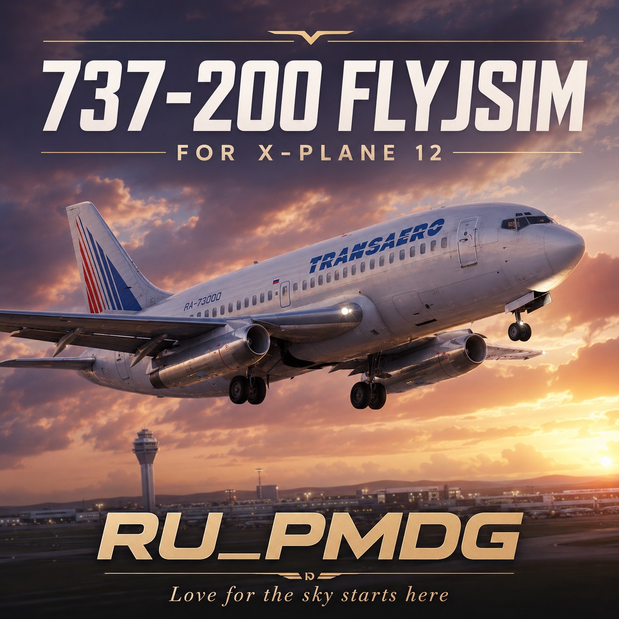 FlyJsim 737-200 V4 for X-Plane 12