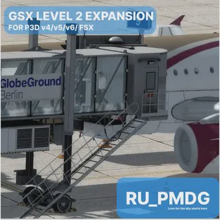 FSDREAMTEAM - GSX LEVEL 2 and 1 EXPANSION FSX/P3D